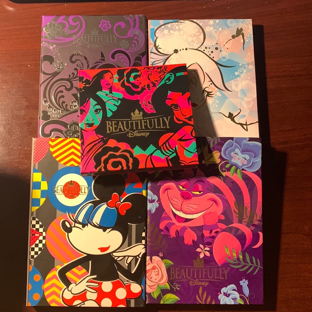 Beautifully Disney eyeshadow palettes (lot)